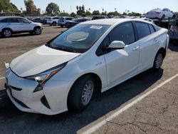 Salvage cars for sale at Van Nuys, CA auction: 2017 Toyota Prius