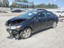 Honda salvage cars for sale: 2015 Honda Civic LX