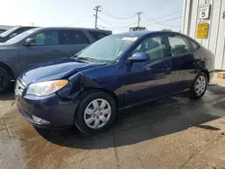 Salvage cars for sale at Chicago Heights, IL auction: 2008 Hyundai Elantra GLS