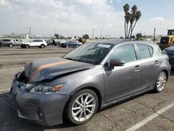 Salvage cars for sale at Van Nuys, CA auction: 2013 Lexus CT 200