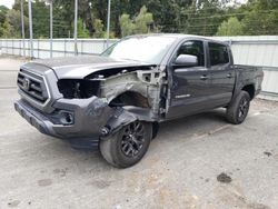 Salvage cars for sale at Savannah, GA auction: 2021 Toyota Tacoma Double Cab