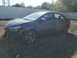 Toyota Corolla l salvage cars for sale: 2019 Toyota Corolla L