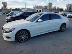 Flood-damaged cars for sale at auction: 2016 Mercedes-Benz S 550E