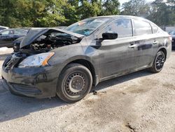 Salvage cars for sale at Greenwell Springs, LA auction: 2014 Nissan Sentra S