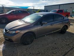 Salvage cars for sale at Arcadia, FL auction: 2014 Honda Civic LX