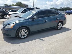 Salvage cars for sale at Orlando, FL auction: 2015 Nissan Sentra S