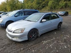 Salvage cars for sale at Marlboro, NY auction: 2004 Honda Accord EX