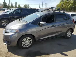 Salvage cars for sale at Rancho Cucamonga, CA auction: 2015 Honda FIT LX