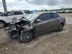 2017 Toyota Corolla L en venta en West Palm Beach, FL