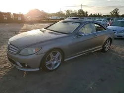 Mercedes-Benz salvage cars for sale: 2009 Mercedes-Benz CL 550 4matic