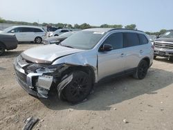 Salvage cars for sale at Kansas City, KS auction: 2018 Mitsubishi Outlander SE