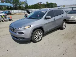 Jeep Vehiculos salvage en venta: 2015 Jeep Cherokee Limited