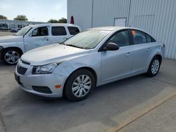 Vehiculos salvage en venta de Copart Sacramento, CA: 2011 Chevrolet Cruze LS