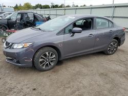 Salvage cars for sale at Pennsburg, PA auction: 2015 Honda Civic EX