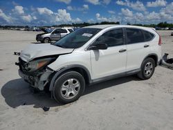 Salvage vehicles for parts for sale at auction: 2013 Honda CR-V LX