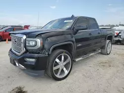 Salvage cars for sale at Houston, TX auction: 2016 GMC Sierra C1500 SLE