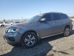 Nissan salvage cars for sale: 2017 Nissan Pathfinder S