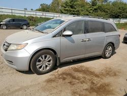 Salvage cars for sale at Davison, MI auction: 2014 Honda Odyssey EXL