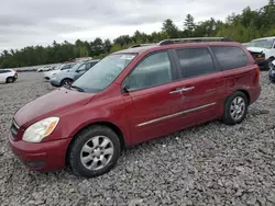 Vehiculos salvage en venta de Copart Windham, ME: 2007 Hyundai Entourage GLS