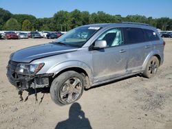 Dodge Journey salvage cars for sale: 2018 Dodge Journey Crossroad