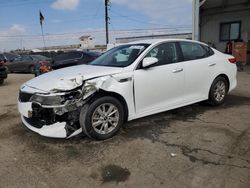 Salvage cars for sale at Los Angeles, CA auction: 2016 KIA Optima LX