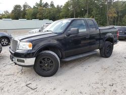 Salvage cars for sale at West Warren, MA auction: 2005 Ford F150