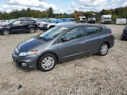 Salvage cars for sale at Candia, NH auction: 2013 Honda Insight