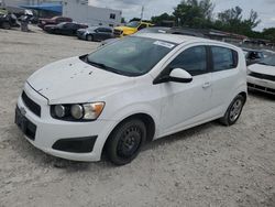 Salvage cars for sale at Opa Locka, FL auction: 2014 Chevrolet Sonic LS