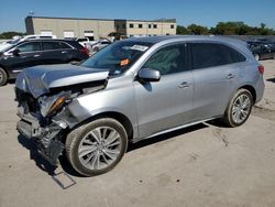 Salvage cars for sale at Wilmer, TX auction: 2017 Acura MDX Technology