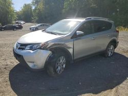 Salvage cars for sale at Marlboro, NY auction: 2015 Toyota Rav4 Limited