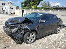 Salvage cars for sale at Opa Locka, FL auction: 2013 Toyota Corolla Base