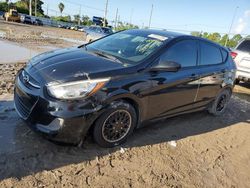 Salvage cars for sale at Riverview, FL auction: 2017 Hyundai Accent SE