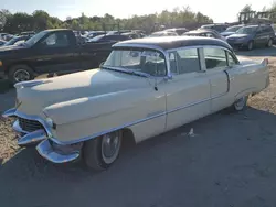 Salvage cars for sale at Duryea, PA auction: 1955 Cadillac Deville