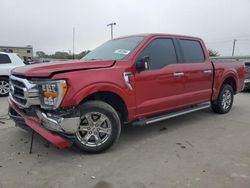 Salvage cars for sale at Wilmer, TX auction: 2021 Ford F150 Supercrew