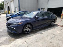 Salvage cars for sale at Savannah, GA auction: 2022 Toyota Camry SE