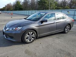 Salvage cars for sale at Brookhaven, NY auction: 2014 Honda Accord LX