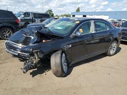 Salvage cars for sale at Woodhaven, MI auction: 2017 Ford Taurus Limited