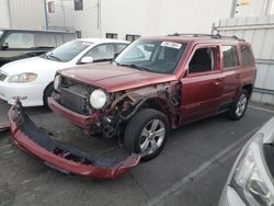 Salvage cars for sale from Copart Vallejo, CA: 2012 Jeep Patriot Latitude