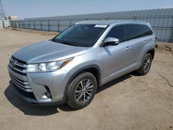 Salvage cars for sale at Adelanto, CA auction: 2017 Toyota Highlander SE