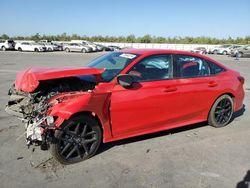 Salvage cars for sale from Copart Fresno, CA: 2022 Honda Civic Sport