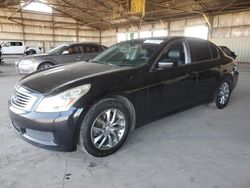 Salvage cars for sale at Phoenix, AZ auction: 2009 Infiniti G37 Base