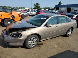 Salvage cars for sale from Copart Woodhaven, MI: 2007 Chevrolet Impala LS