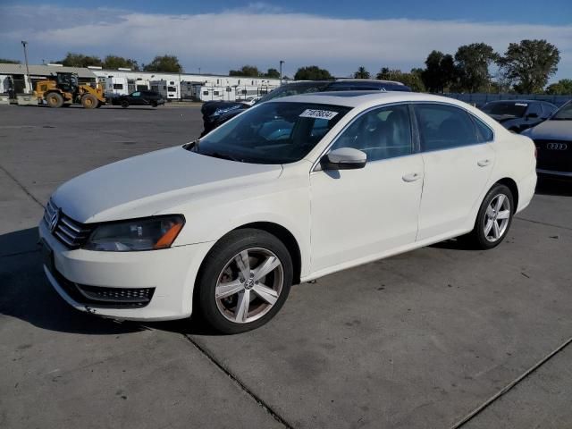 2013 Volkswagen Passat SE