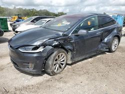 Salvage cars for sale at Apopka, FL auction: 2017 Tesla Model X