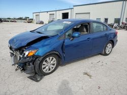 2012 Honda Civic LX en venta en Kansas City, KS