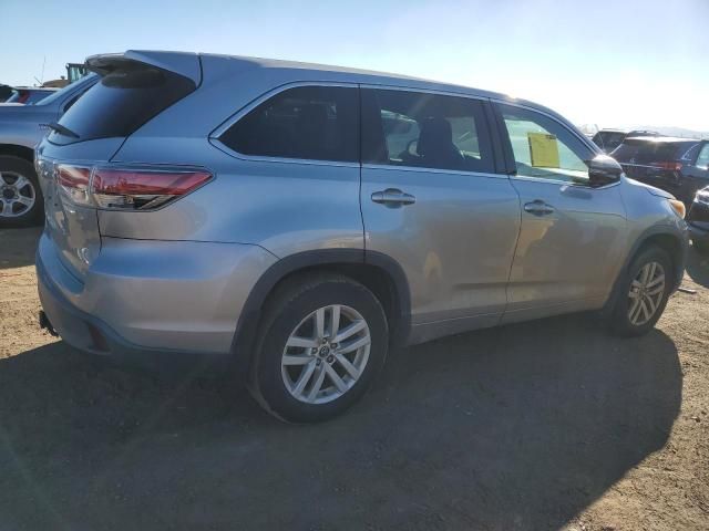 2016 Toyota Highlander LE