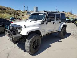 Salvage cars for sale at Reno, NV auction: 2015 Jeep Wrangler Unlimited Sahara