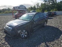 Salvage cars for sale at Windham, ME auction: 2012 Subaru Outback 2.5I Premium