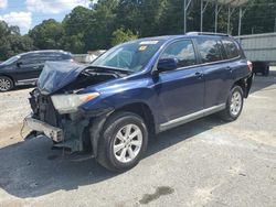 2013 Toyota Highlander Base en venta en Savannah, GA