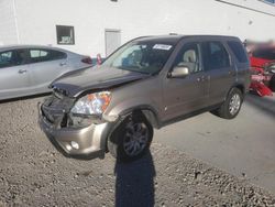 Salvage cars for sale at Farr West, UT auction: 2005 Honda CR-V SE